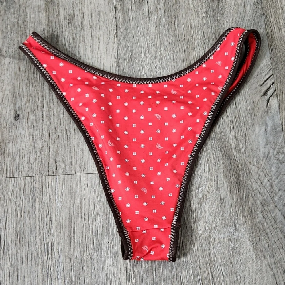 New!Frankie's Bikinis‎ x Bella Hadid Dove Bikini Bottom